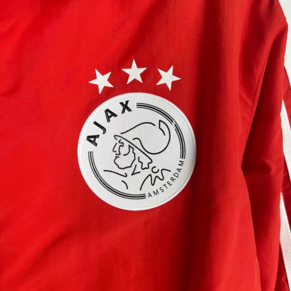 2023-2024 Ajax Reversible Windbreaker£¨Red-White£©Soccer Jersey 1:1 Thai Quality - Image 5