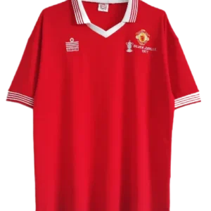 1977 Manchester United Retro Jersey Home