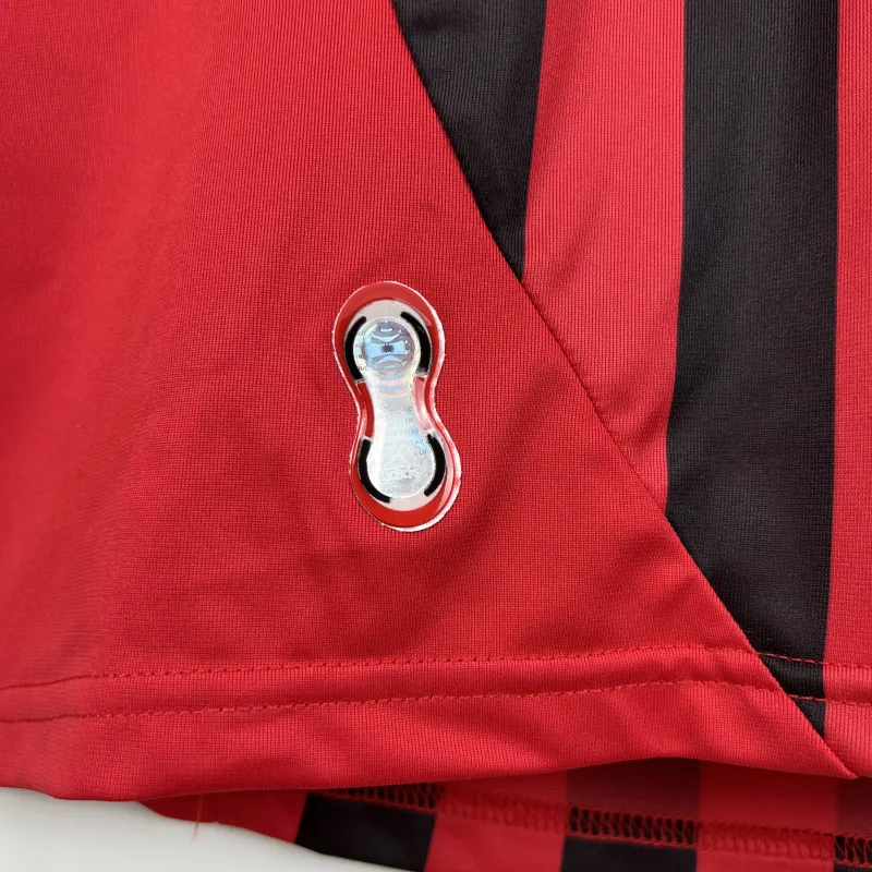 AC Milan Retro Jersey Home Long Sleeve 2007/08 - Image 8