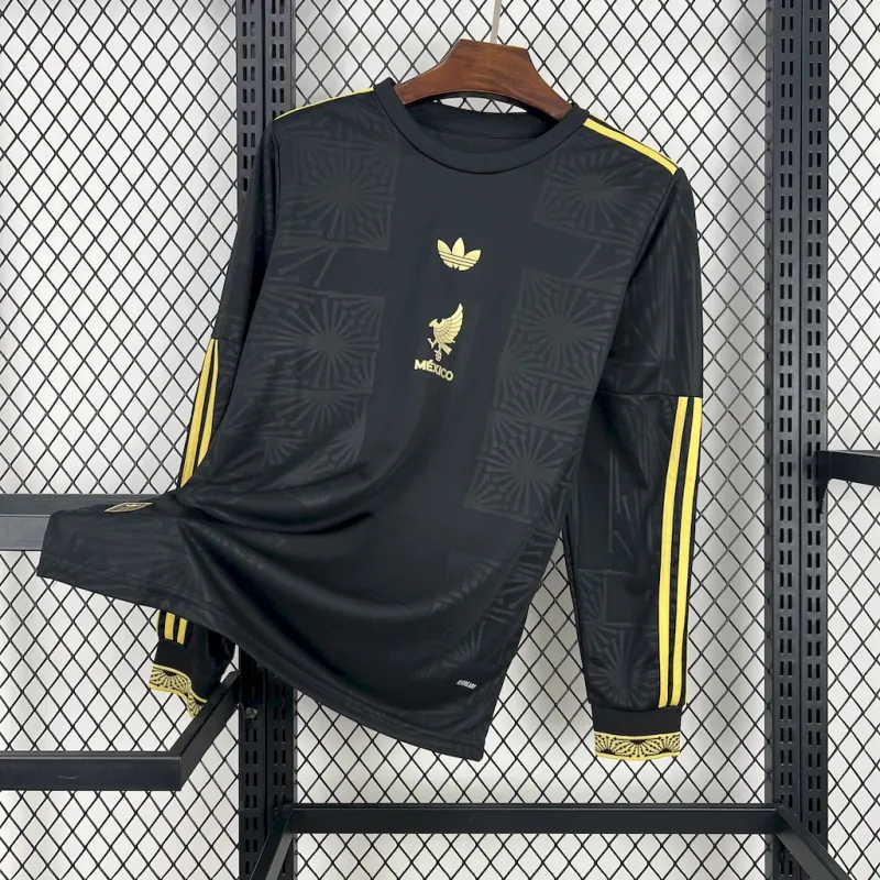 Mexico Third Jersey Long Sleeve Gold Cup 2025 fans Version - Image 3