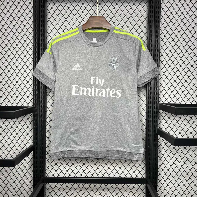 15-16 Away Retro Jersey Grey - Image 7