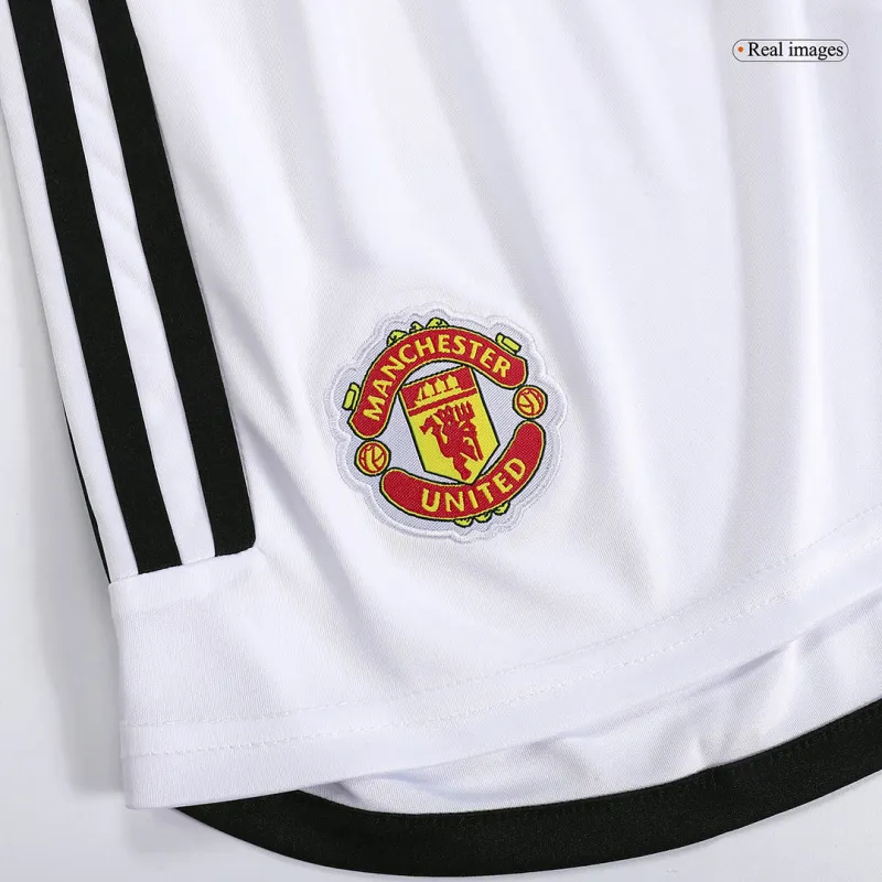 23-24 Manchester United Home Whole Kit Jersey+Shorts+Socks - Image 9