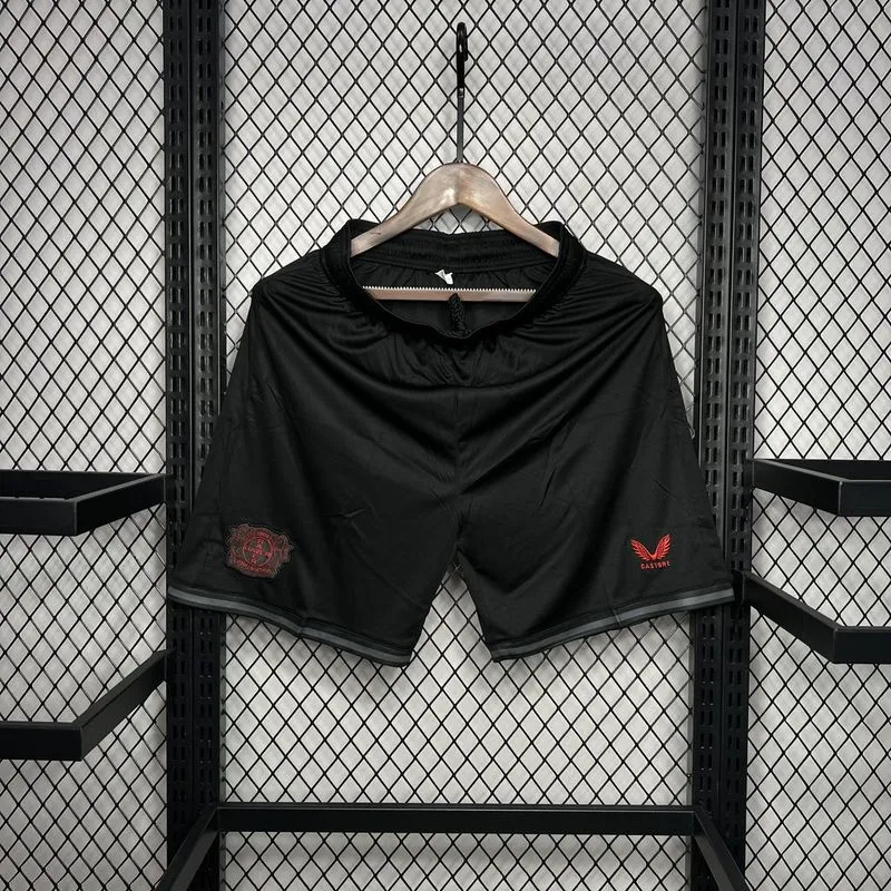 24-25 Bayer 04 Leverkusen Home Soccer Shorts - Image 3