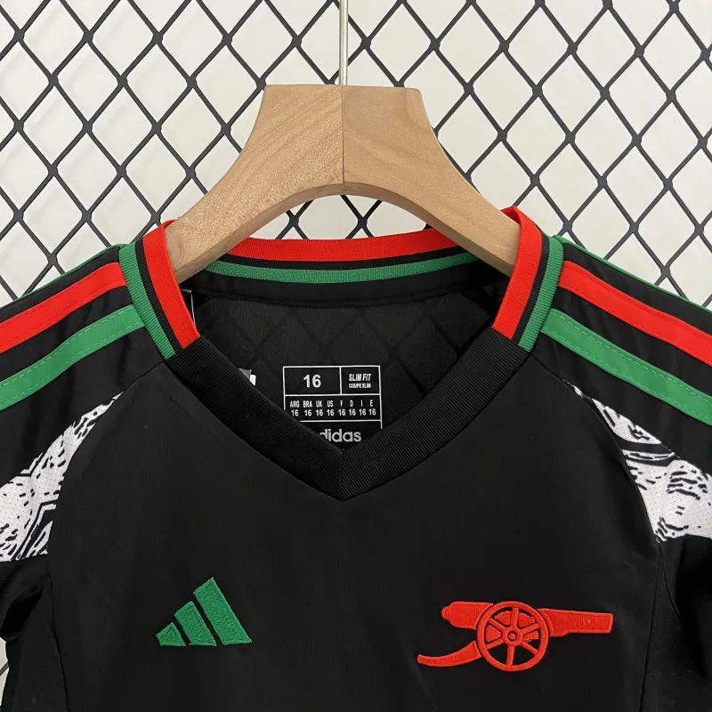 24-25 Arsenal Away Soccer Kids Kit Jersey+Shorts - Image 7