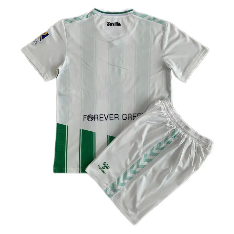 Kids Real Betis 2023/24 Home Kit Jersey+Short - Image 2