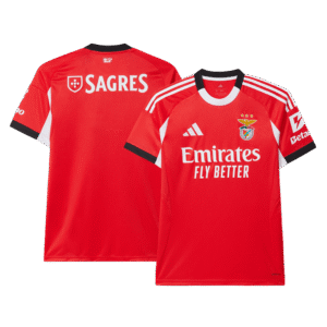 Benfica Soccer Jersey Home Shirt 2025-26