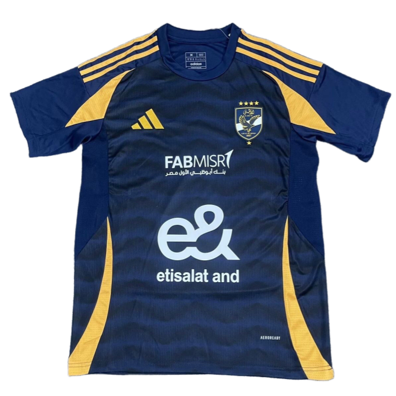 24-25 Ahli jersey away short sleeved football jersey