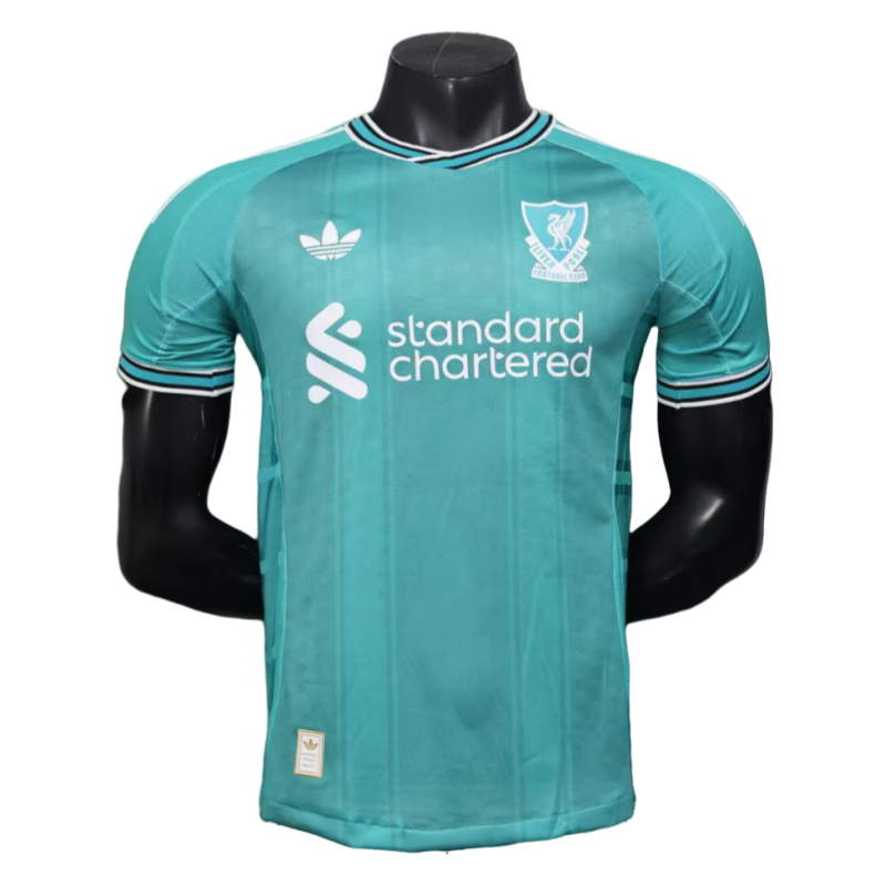 Liverpool 25-26 away green football jersey - player version