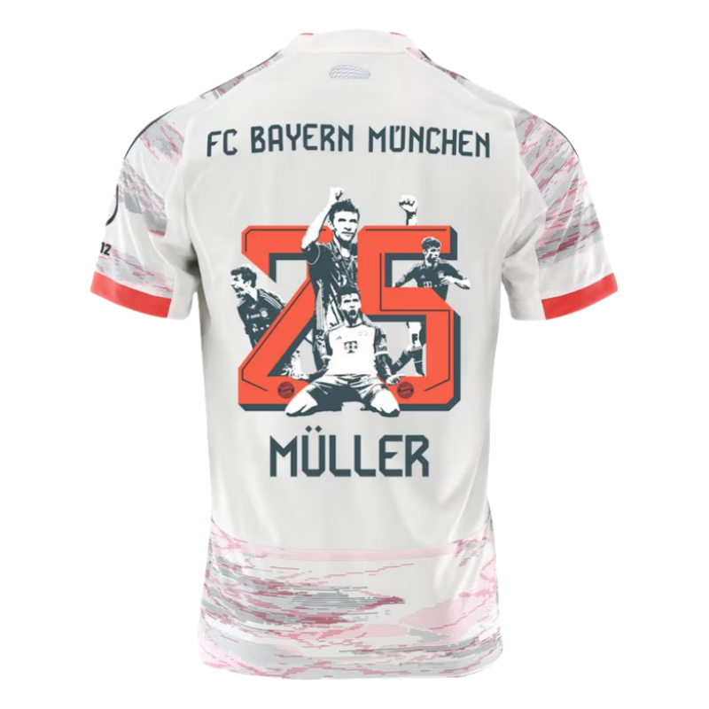 Bayern Munich away player edition 25-26 football jersey