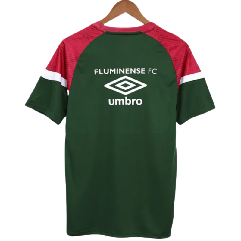 Fluminense FC 2023/24 Pre-Match Jersey Red&Green Replica - Image 2