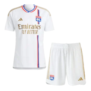 Olympique Lyonnais Home Kit Jersey+Shorts 2023/24