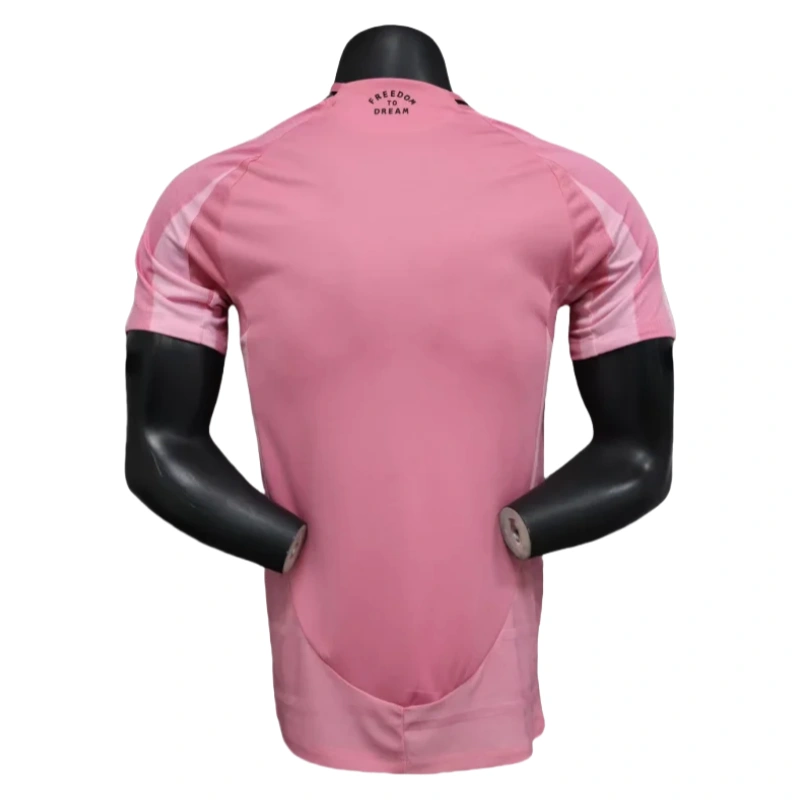 Inter Miami CF Home Pink Soccer Jersey Player Version Shirt 2025-26 - Image 2