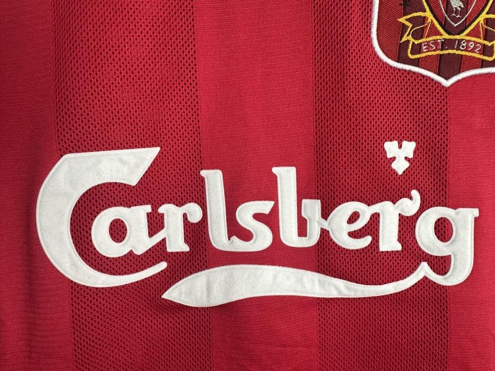 Retro Liverpool Home Football Jersey Long Sleeve 1995/1996 - Image 5