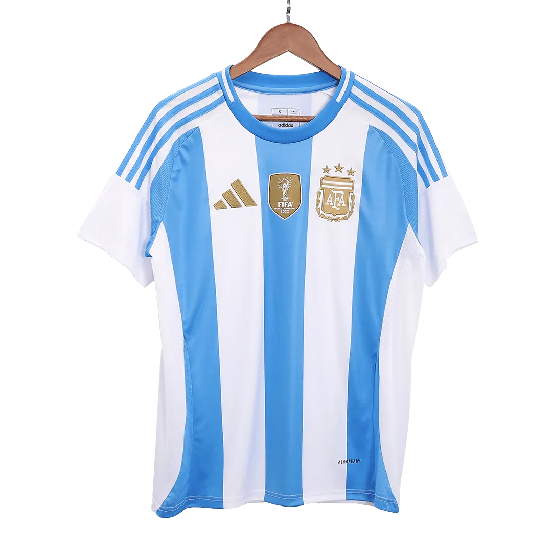 2024 Argentina Home Jersey Messi #10 Di Maria #11 J.¨¢lvarez #9 Copa America - Image 2