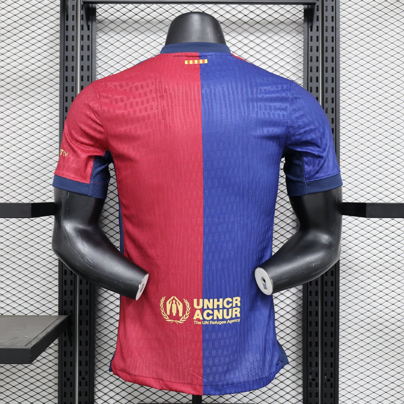24-25 Barcelona Home Soccer Jersey Player Edition - Image 13