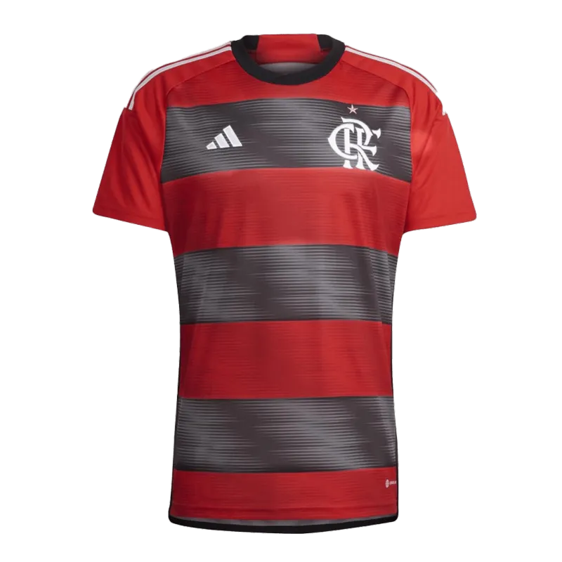 CR Flamengo 23-24 Home Kit Jersey+Shorts - Image 6