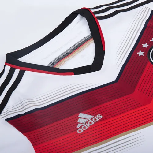 2014 Germany 4 Star Retro Jersey Home World Cup - Image 8