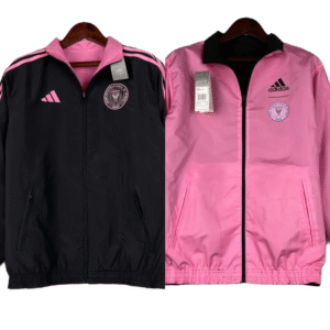 2023-2024 Inter Miami Reversible Windbreaker£¨black-pink£©Soccer Jersey 1:1 Thai Quality