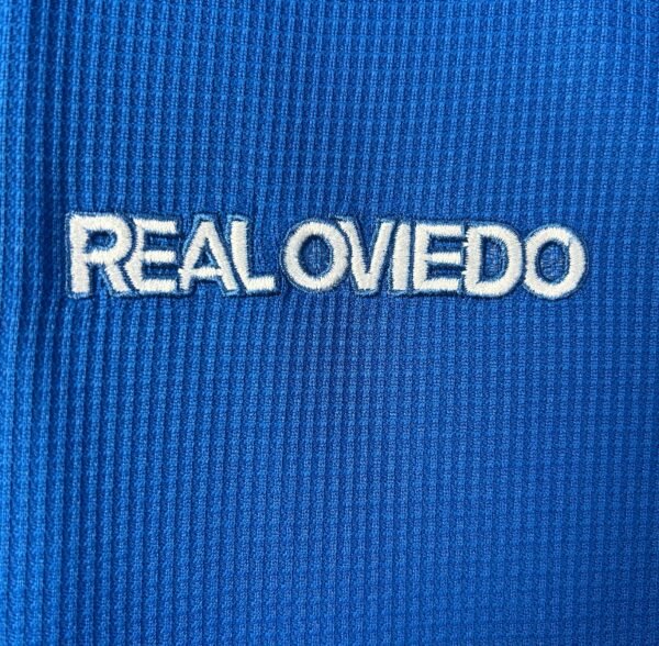9697 Real Oviedo Home jerysey Retro Edition Football Shirt - Image 9