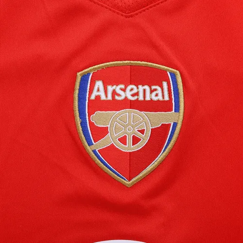 04-05 Arsenal Henry #14 FABREGAS #15 Pires #7 Bergkamp #10 Retro Jersey Home Replica - Image 3