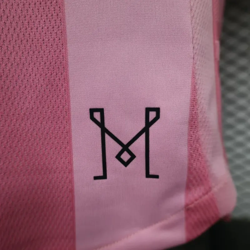Inter Miami CF Home Pink Soccer Jersey Player Version Shirt 2025-26 - Image 9