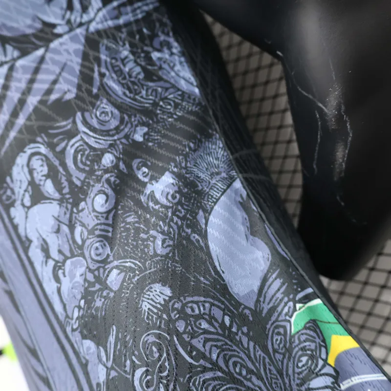 2024 Brazil Christ the Redeemer Special Kit Player Version Shirt Football - Image 7