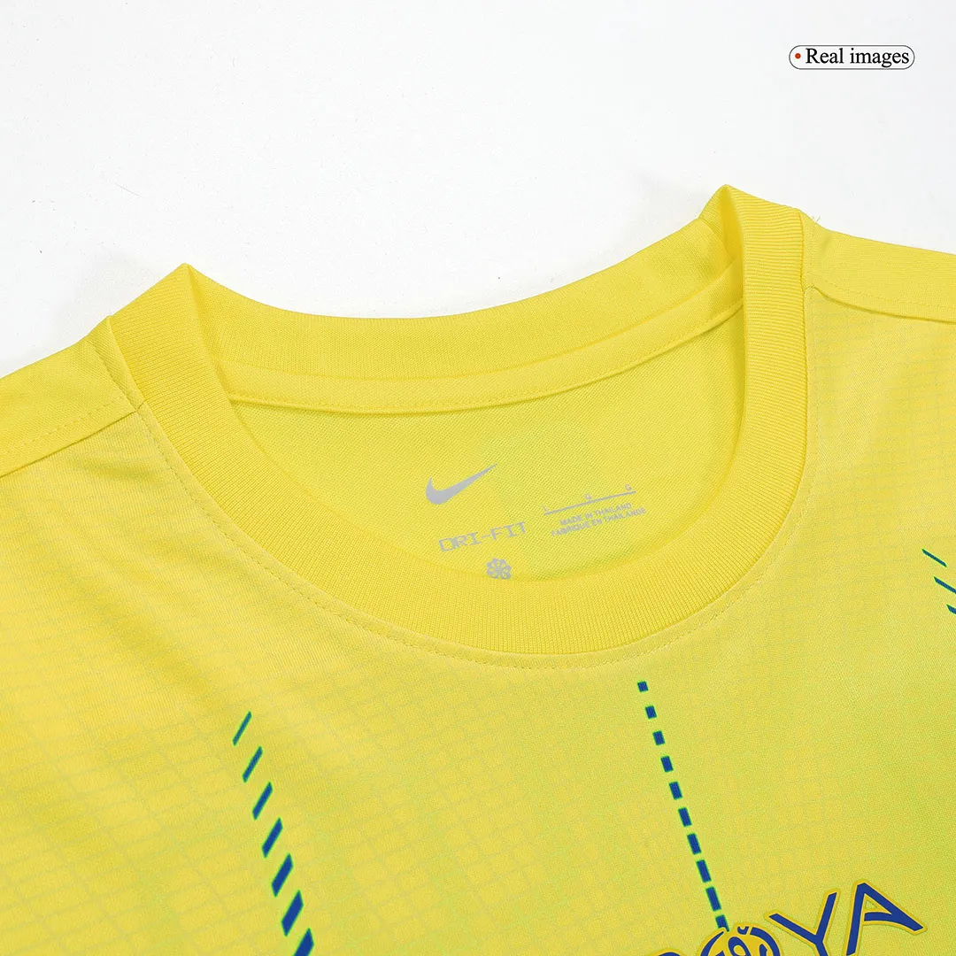 2023/24 RONALDO #7 Al Nassr Home Jersey - Image 4