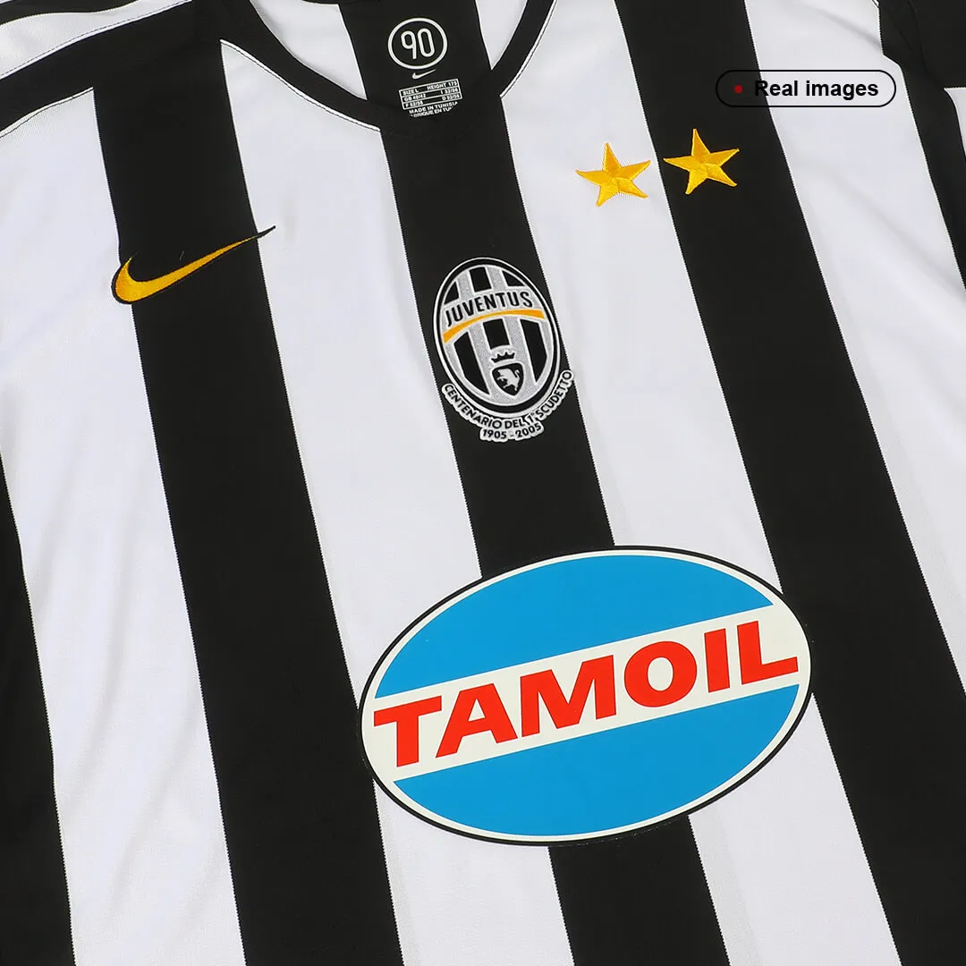 2005-06 Juventus Retro Jersey Home - Image 3