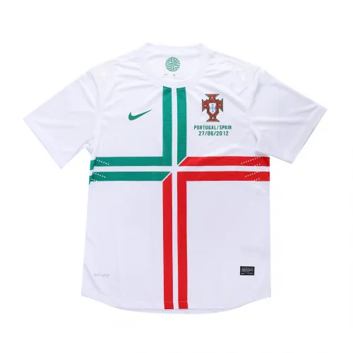 2012 Portugal Ronaldo #7 Retro Jersey Away Replica Euro Cup - Image 2