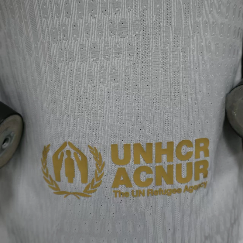 2025-26 Barcelona Home Player Version Shirt White Jersey Without Spofity Text - Image 10