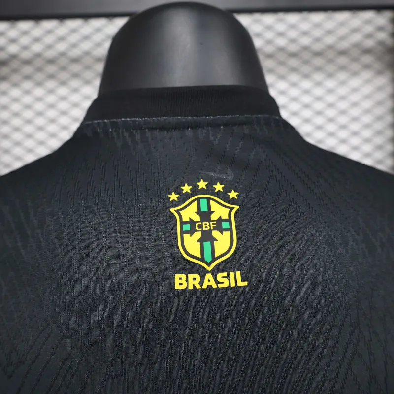 2024 Brazil Christ the Redeemer Special Kit Player Version Shirt Football - Image 8