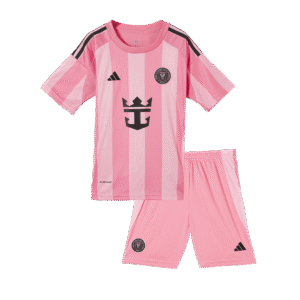 Kids Inter Miami CF Adidas Custom Home Soccer Kits 2025