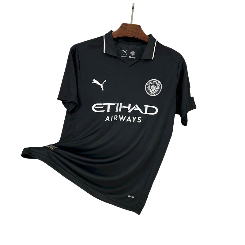 Manchester City Black 3th Away Football Shirt 2025/2026 Fan Version