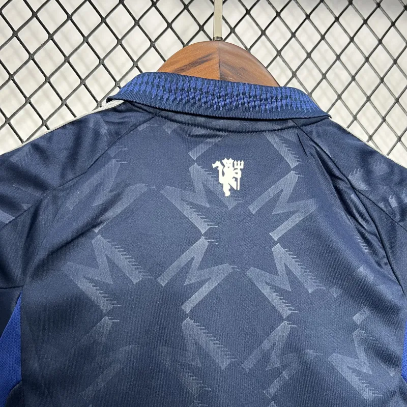 24-25 Manchester United Away Kids Jersey+Shorts - Image 7