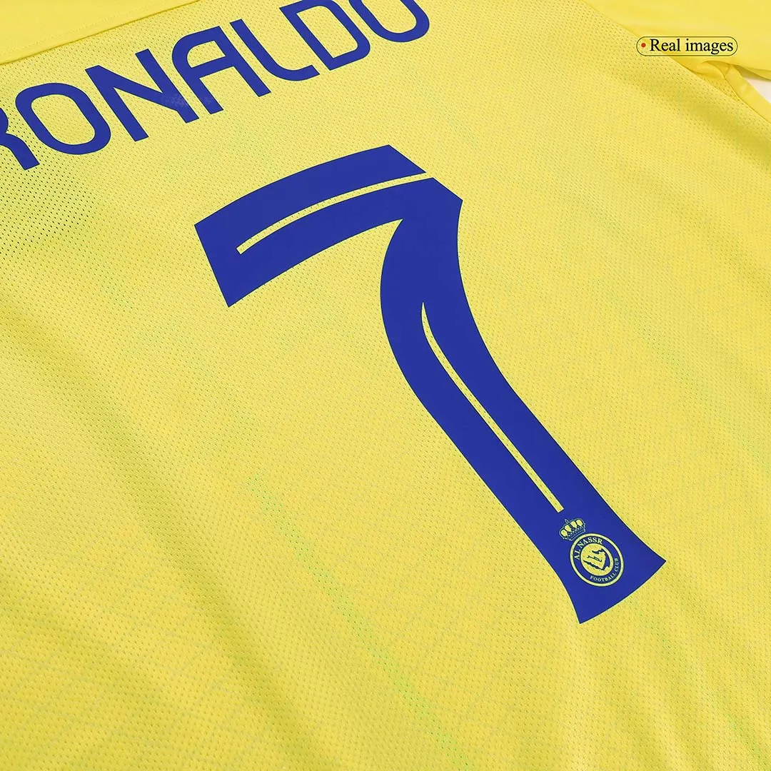2023/24 RONALDO #7 Al Nassr Home Jersey - Image 10