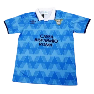 Lazio 1989 Retro Jersey Home