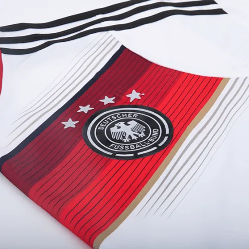 2014 Germany 4 Star Retro Jersey Home World Cup - Image 10