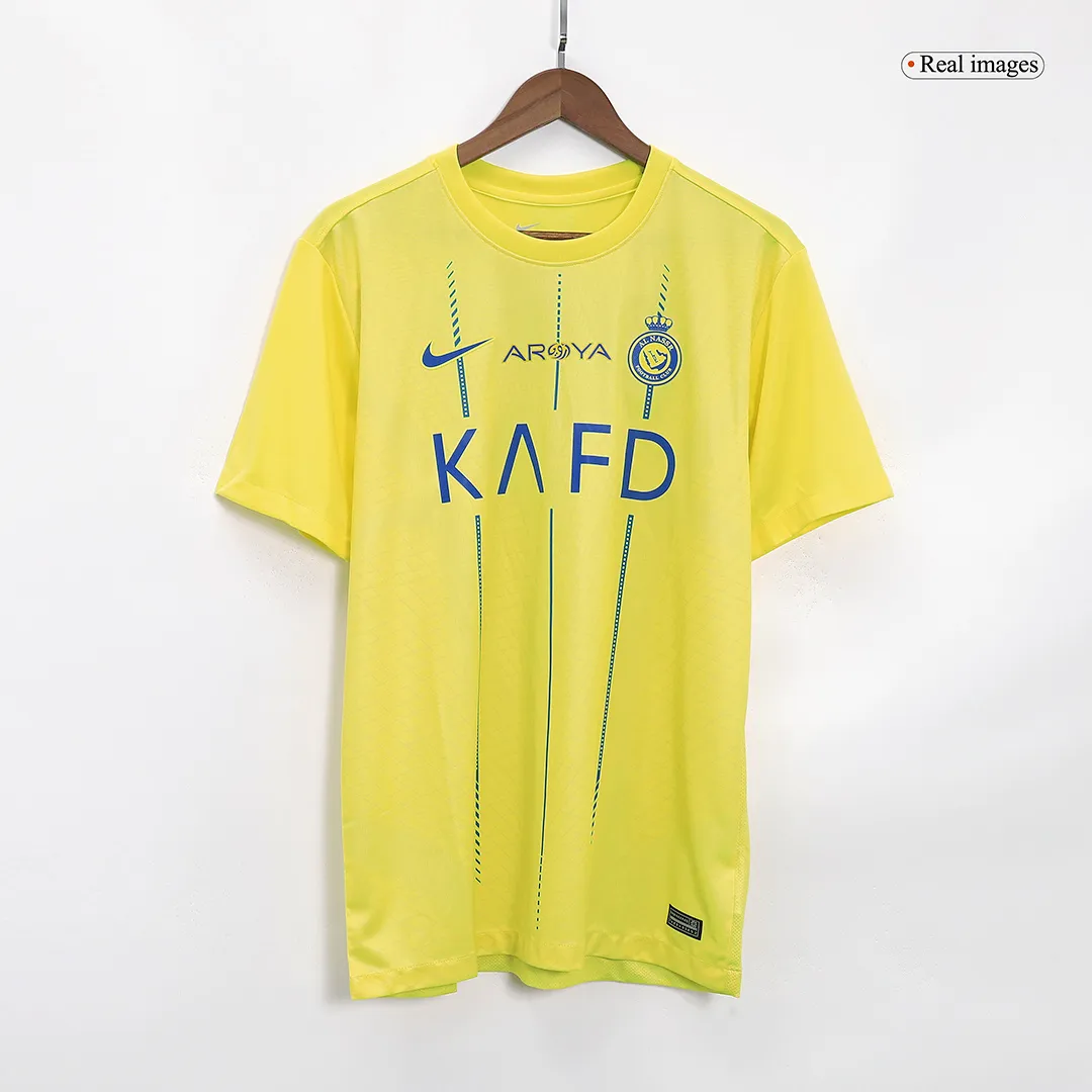 2023/24 RONALDO #7 Al Nassr Home Jersey - Image 2