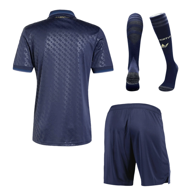 2024-25 Juventus Third Away Custom Full Soccer Kits Save The Children Sponsor - Image 2