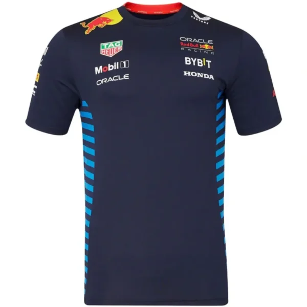 F1 Oracle Red Bull Racing Team Set up T-Shirt 2024 - Image 2