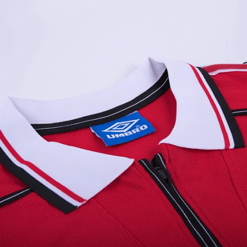1999/00 Manchester United Retro Jersey Home - Image 4