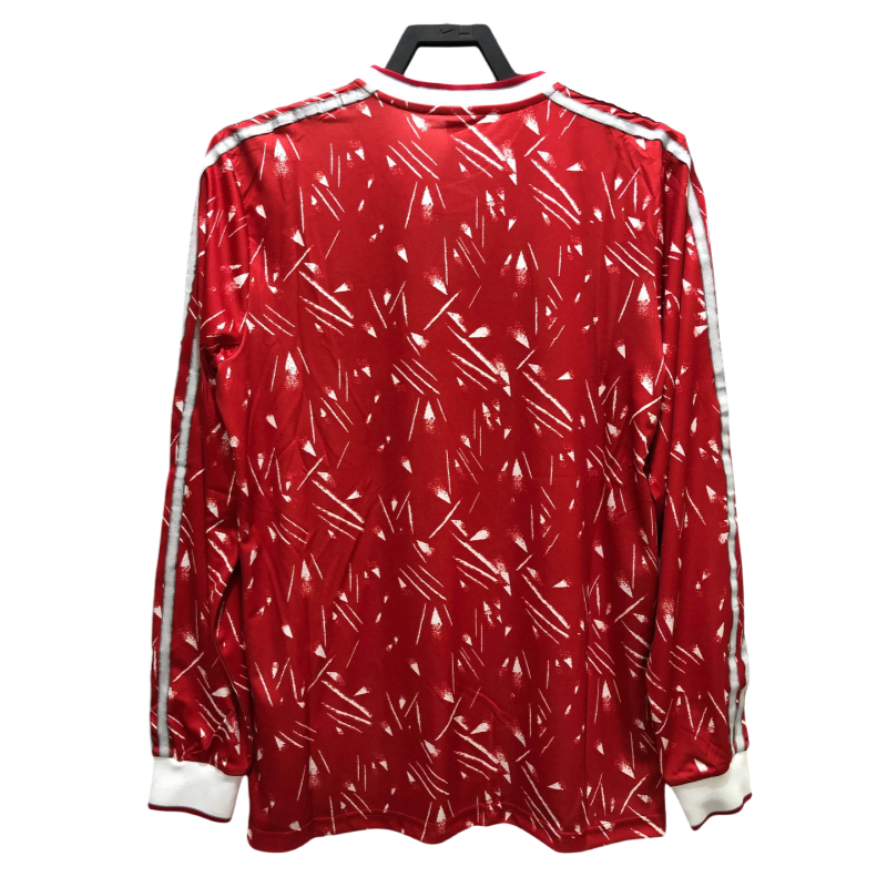 Liverpool Retro Long Sleeve Home Football Shirt 1989/1991 - Image 2