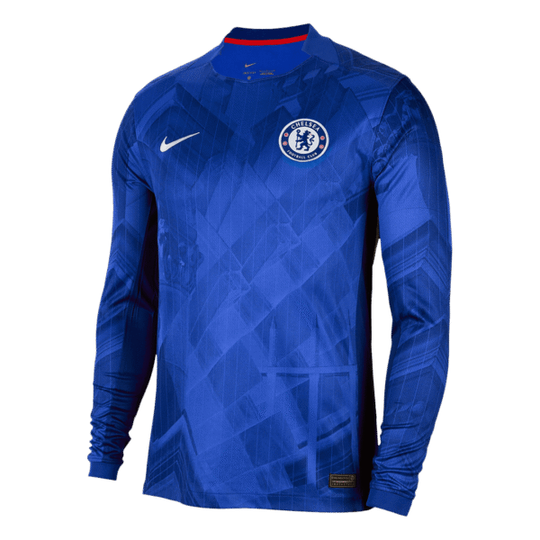 Chelsea Long Sleeve Jersey Home Football Shirt 2025-26 - Image 2