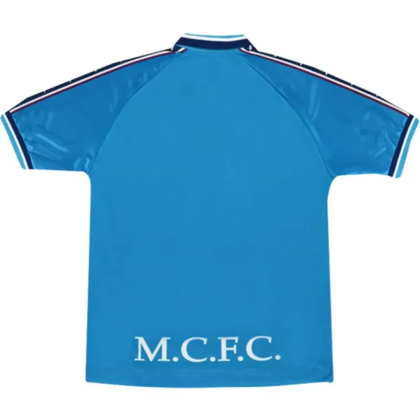 1997/99 Manchester City Retro Home Jersey - Image 2