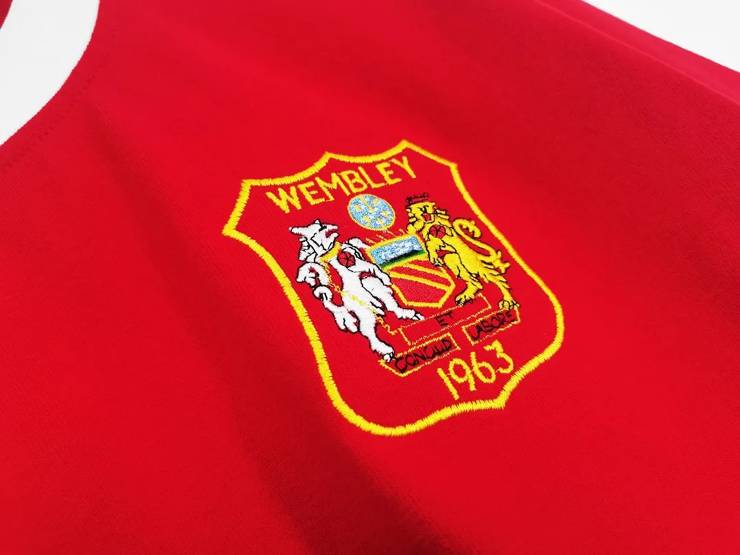 1963 Manchester United FA Cup Final Retro Long-Sleeve Jersey 1 - Image 4