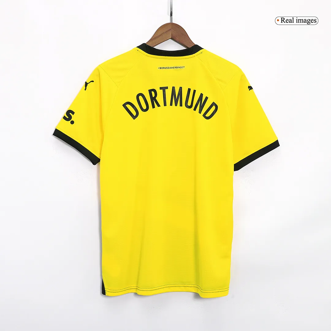 23-24 Borussia Dortmund Home Kit(Jersey+Shorts) - Image 4