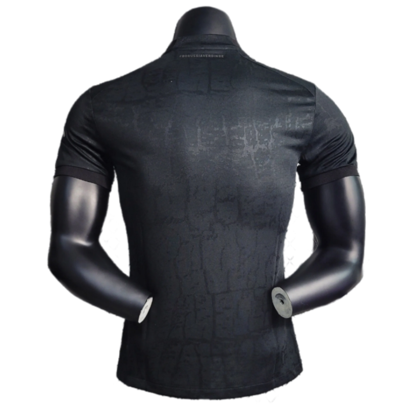 22-23 Borussia Dortmund All-Black Jersey Player Version - Image 2