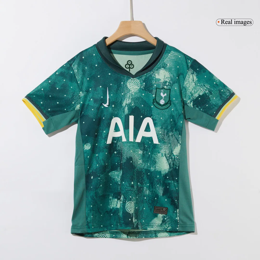 24-25 Tottenham Hotspur Third Kid Kits Youth Apparels Football Jersey - Image 2