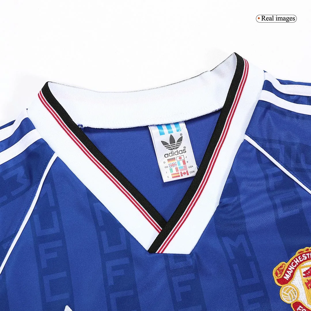 1988/90 Manchester United Retro Jersey Away - Image 3