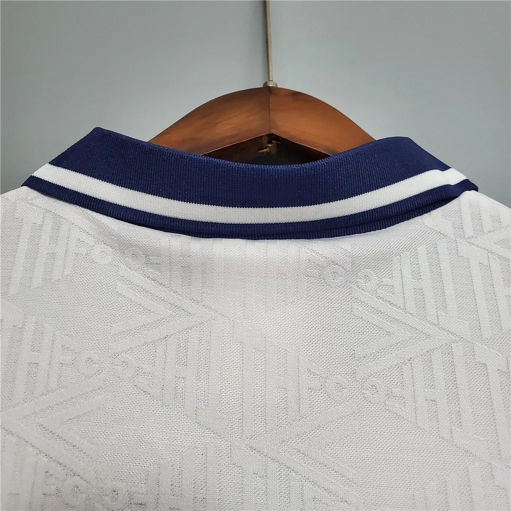 Tottenham Hotspur Retro Soccer Jersey Home Replica 1991/93 - Image 7